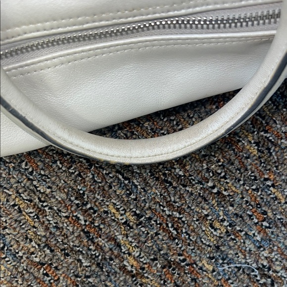 Coach Large Capacity Silver Tote Bag with Metallic Accents - Picture 16 of 17